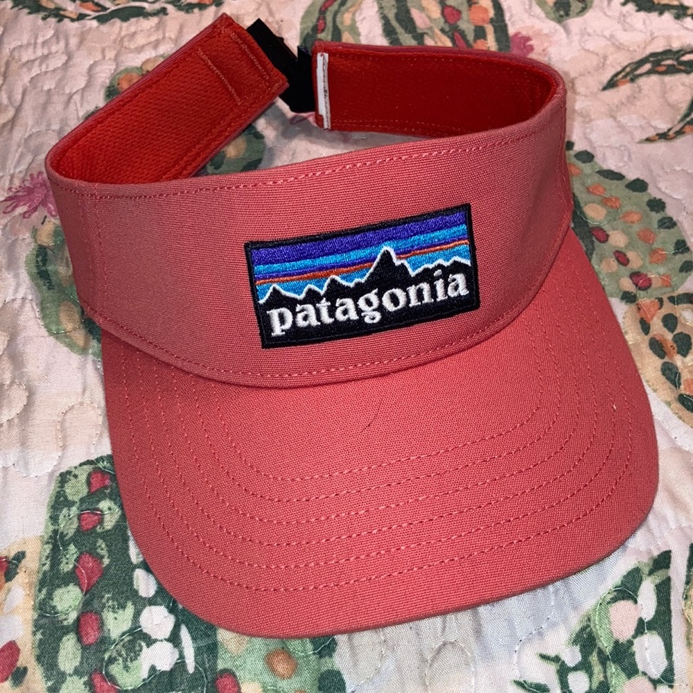 Pink Patagonia visor